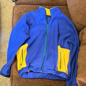 Lands End Colorblock Jacket